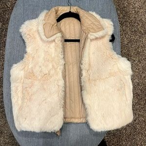 VINTAGE Revisable rabbit fur